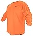 Revco FTL6-ORA-M Long Sleeve Flame Resistant Hi Vis Shirt, Medium, Orange