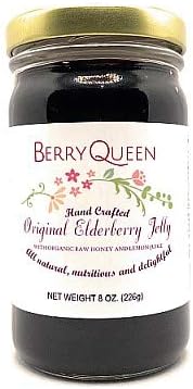 Organic Elderberry Jelly - Pure Natural Elderberry Extract (8oz Jelly)