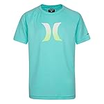 Hurley Boy's Icon UPF 50+ Rash Guard Swim Shirt