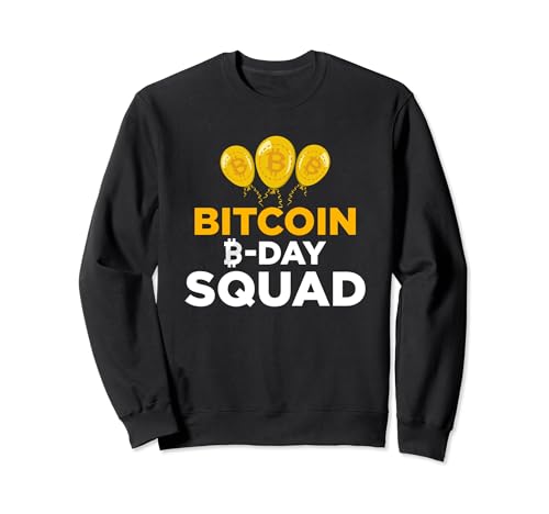 Escuadrón Bitcoin B-Day Sudadera