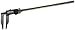 Z-Limit 4109-0242 Digital Electronic Caliper, 24"/600 mm, 6" Jaw