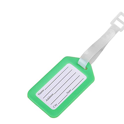 WEIHUIMEI - Etiqueta para equipaje, verde (Verde) - X7JA1115095TC5P8IFU