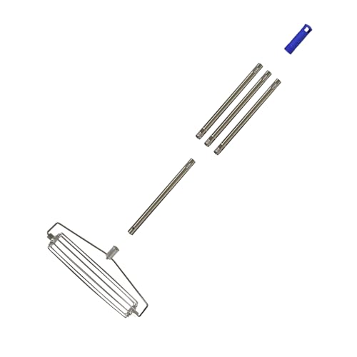 Voodans Sand Rake for Beach,Leveling Rakes for Long Jump and High Jump Baseball Fields,Adjustable Rake for Sandy Golf Courses