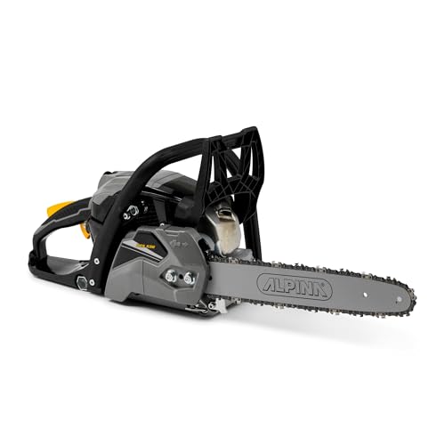 Alpina Kettensäge ACS 38 (14'), Für häusliche Holzschneidearbeiten, Schneidschiene 35 cm...