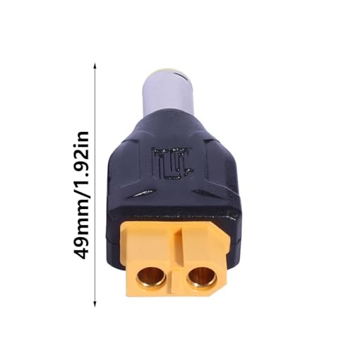 Adaptador de corriente ABS a 7909 conector CC evita caídas de tensión en UAV 3