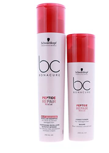 Schwarzkopf Hairtherapy Repair Rescue Shampoo & Conditioner Combo