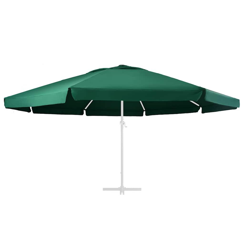 Sonnenschirm Ersatzbezug Grün 515 cm für 500-503 cm Schirme Bespannung aus Polyester Dachabdeckung Schutzhülle für Sonnenschirme