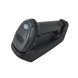 Zebra DS4678-XD (densidad extrema) Kit de escáner de código de barras inalámbrico de mano con cable (2D/1D, IP52, Bluetooth, negro), incluye base y cable USB