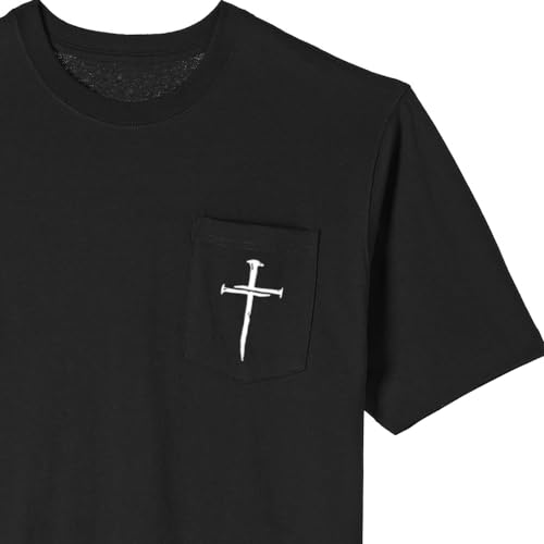 Custom Pocket T Shirts Design Your Own, Custom T Shirts for Men Women, Add Your Own Text Image, Personalized Pocket Shirts4