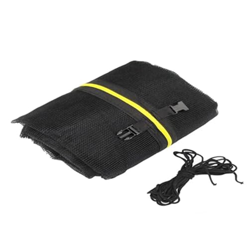 Rete Tappeto Elastico Recinzione di sicurezza for trampolini con telai rotondi, recinzione protettiva elastica ad alta resistenza, rete di sicurezza anticaduta for accessori for trampolini da esterno(