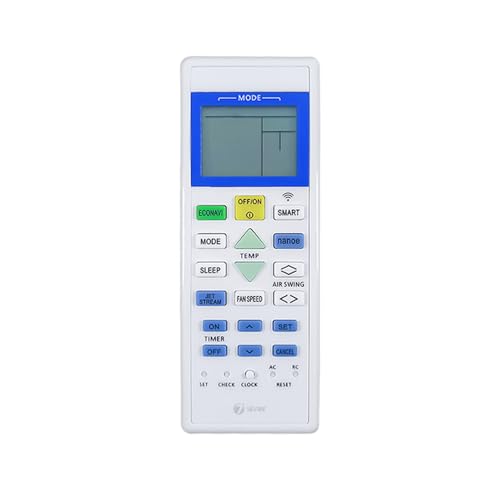 Image of 7SEVEN Compatible with Panasonic AC Remote Control Model 157F Suitable for 1 1.5 2 Ton Split or Window Inverter Air Conditioner - Match Each Keys Exactly to Replicate Genuine Remote Function