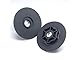 3M TN Quick Change Fibre Disc Backup-Pad 02140, 11,4 cm Durchmesser, 5/8-11 Innenloch, Schwarz (1 Stück)