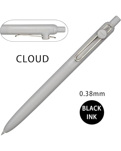 TTDLMO Bolígrafo de Gel 0.38mm y 0.5mm Pack x2 Negro miniatura 3