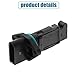 X AUTOHAUX Car Mass Air Flow Sensor Meter Replacement 06A906461G for Volkswagen Beetle 2.0L 2002-2005 for Audi Q7 4.2L 2007-2010