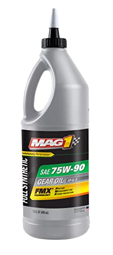 MAG 1 62378 Full Synthetic SAE 75W-90 GL-5 Gear Oil - 1 Quart