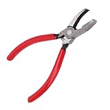 DEWIN Glasbrechzange, Glasbrechzange, Glasbrechzange, Flachspitz-Zahndesign, Multifunktionale Glasbrech- und Glasbrechzange für Handgefertigtes Buntglas