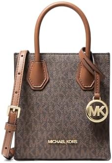 Michael Kors Mercer Extra-Small Pebbled Leather Crossbody Bag