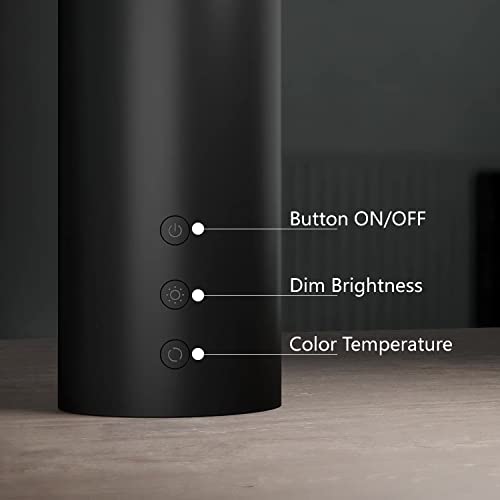 Blinko Led Desk Lamp Dimmable Table Lamp,180° Rotate Lamp Head,3 Brightness Adjustable,3 Color Temperature,Touch Control Usb Recharge For Home, Office,Bedroom Bedside,Cafe,Restaurant,Studying,Working #TOP3