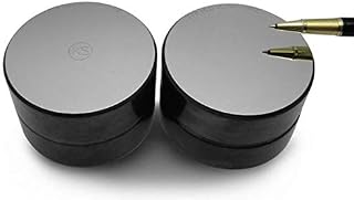 MeterTo 1pcs Standard Leeb Hardness Block 590-670HLD Forging Hardness Round Test Block D Type American Standard ASTM