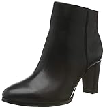 Leder Clarks Damen Kaylin Fern Stiefeletten, Schwarz (Black Leather Black Leather), 37 EU