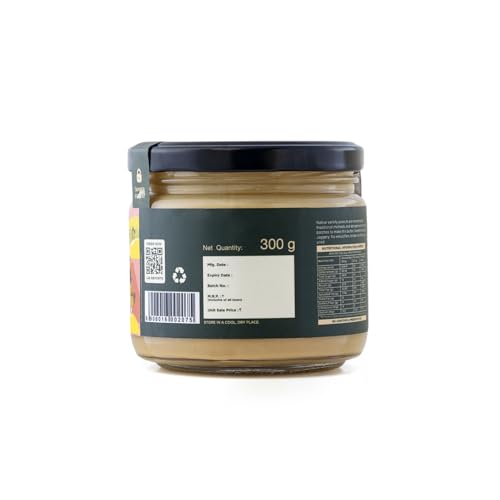 Two Brothers Organic Farms Stoneground Creamy Peanut Butter with Jaggery (300G) | Natural Protein Rich, No Additives, Energy Boosting, Packed with Vitamins & Minerals | Delicious & Healthy Spread