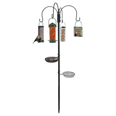 Crystals Bird Feeding Station with Feeders Cover