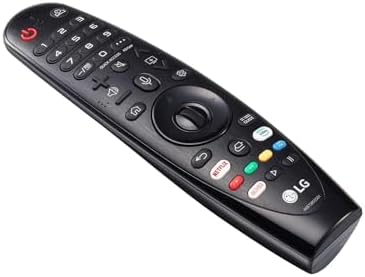 LG Pilot zdalnego sterowania, kompatybilny z wieloma modelami LG i Netflix i Prime Video Hot Keys, Google/Alexa