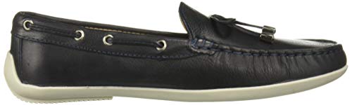 Image of Driver Club USA Kids' Genuine Leather Made in Brazil Nantucket 2.0 Tiebow Driver Loafer