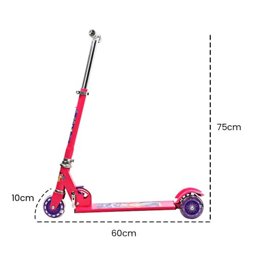 Patinete Infantil com 3 Rodas que Acendem com o Movimento
