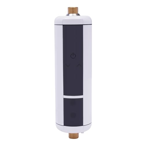 Chauffe-eau électrique instantané 230 V pour douche et cuisine - Mini chauffe-eau instantané 3500 W - Compact et peu encombrant - Fonctions de sécurité