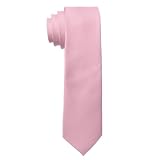 MASADA Corbata para Hombre elaborada a mano y con gran esmero 6 cm de ancho - Rosa pastel