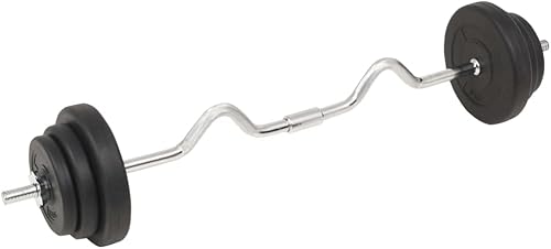 Vista 4 de vidaXL Juego de mancuernas y mancuernas de 66.1 libras