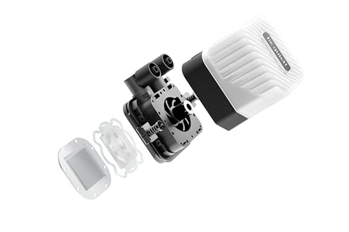 Image of be quiet! Light Loop 240mm Black CPU Liquid Cooler for Heavily Overclocked Systems, 2X Light Wings LX 120mm PWM high-Speed ARGB Fan, Stylish ARGB Cooling Block, ARGB-PWM-Hub