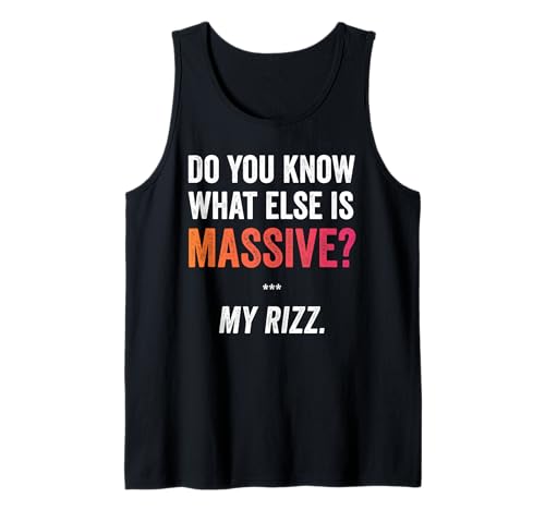 Massive Gaming Meme - Divertente Fiducia Umorismo Meme Rizz Canotta