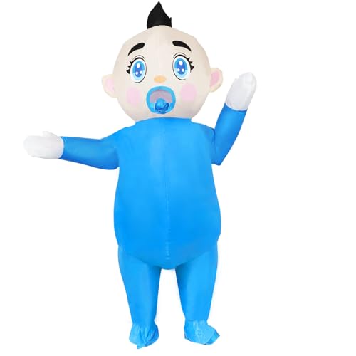 TUSAUW 96 Inch Giant Inflatable Adult Baby Costume Baby Blow