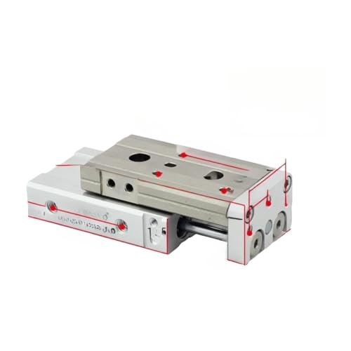 Cylindre de table slide MXQ à haute rigidité pour guidage précis - 2