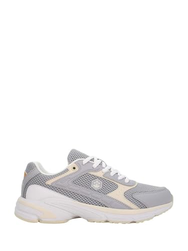 Chaussure de sport femme lacée gris 38 légère avec semelle amortissante souple