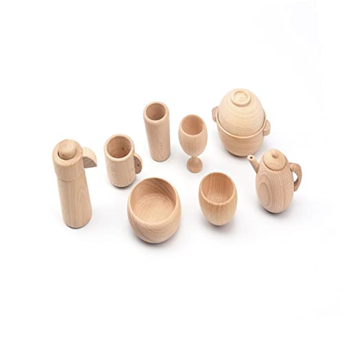 DECHOUS 2 Pcs Simulation Kitchen Toys Dishwasher Microwave Tea Set for Boys and Girls Educational Play House Tableware Toy