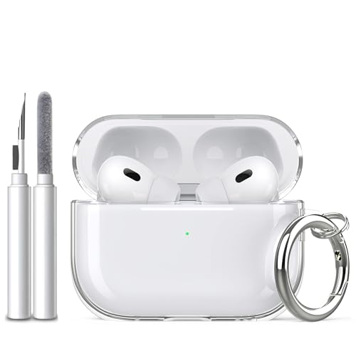 ANYOGRO for AirPods Pro 2 �P�[�X �ƌ݊����̂��� AirPod Pro ��2���� �P�[�X TPU �ϏՌ� ������ �h���h�� �����h�~ �ɏՐ� �����ȒP AirPods Pro 2 2023 2022 �Ή� ����