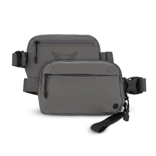 Vertx Everyday Tactical Fanny Pack 2.0-100% Nylon Fanny Pack for Men and Women with CCW-Ready Design and Rapid Access Tab - Wolf Grey - 2L