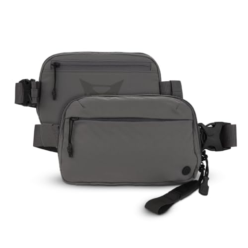 Vertx Everyday Tactical Fanny Pack 2.0-100% Nylon Fanny Pack for Men and Women with CCW-Ready Design and Rapid Access Tab - Wolf Grey - 2L