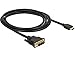 Produktbild Delock HDMI zu DVI 18+1 Kabel bidirektional Videokabel-Adapter 2,0 m