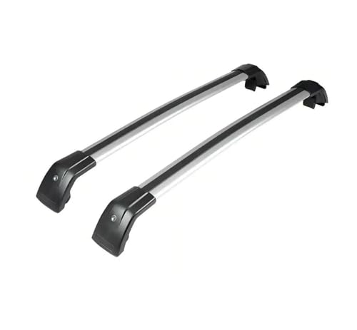 Barres de toit pour Subaru Forester 2025+ réglables et verrouillables coloris argent noir 2PCS