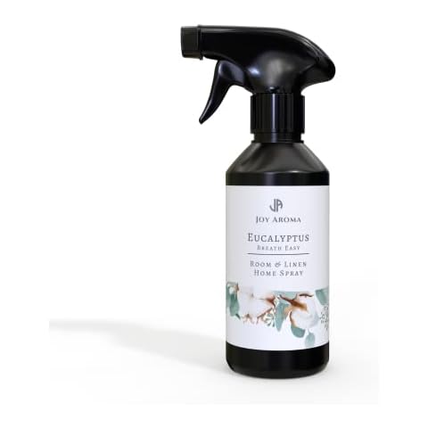 Joy Aroma - Natural Eucalyptus Linen & Fabric Spray (250ml) Pure Essential Oils Cover