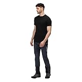 Regatta Mountain III Active Stretch Wanderhose für Herren, Indien grau/schwarz, 32 W / 32 L