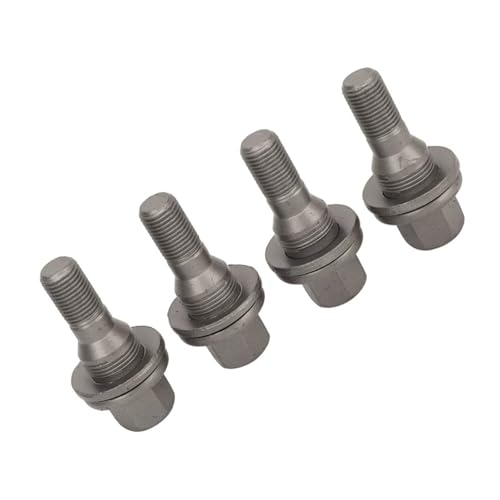Image of Bolt Wheel Screws Compatible With Peugeot For 206 For CC 2000-2008 4Pcs Car 17mm Hex Wheel Lug Bolts Tyre Nuts Studs External Accessories OEM: 540567