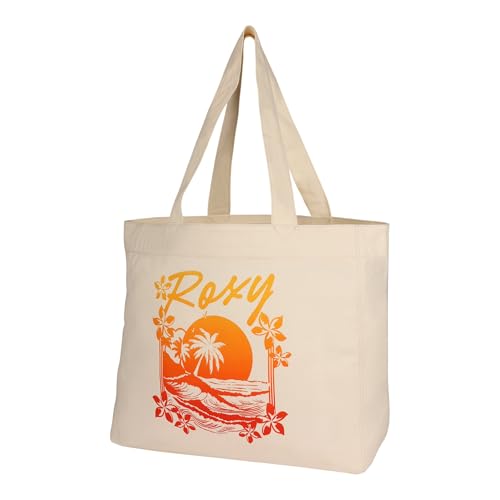 Image of Roxy Cotton Tote Bag | Everyday Carry | Beach | Travel | Vacation | Reusable | Lightweight