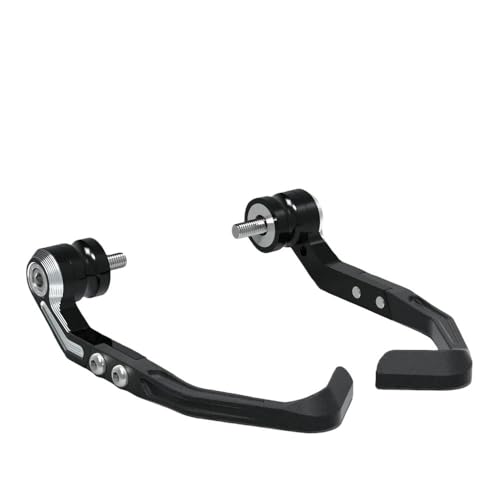 Protection de guidon pour moto bloquant l'impact sur levier