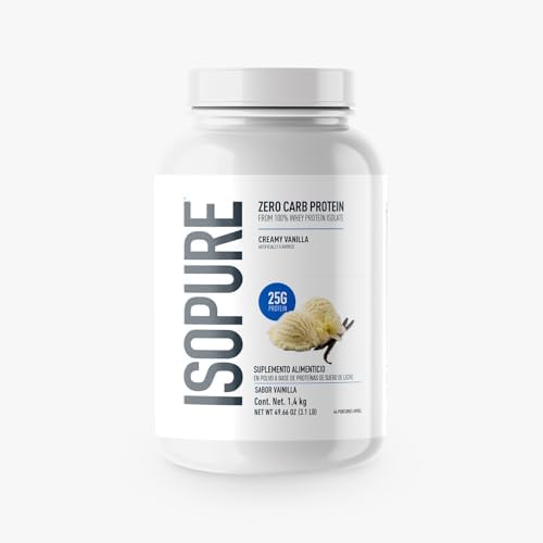 Natures Best Zero Carb Isopure Vanilla 3 lb
