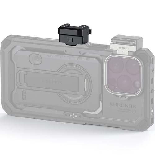 Adaptateur de libération Tilta Khronos pour vlogging sur iPhone 15 Pro Max